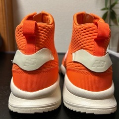 「美品 27.5 cm 新品同様 New Balance 247 Mid Zip オレンジ」の画像
