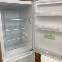 【愛品館江戸川店】保証充実 SHARP 2023年製 230L　 2ドア冷凍冷蔵庫 SJ-BD23M-Wの画像