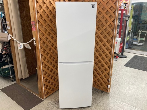 【愛品館江戸川店】保証充実 SHARP 2023年製 230L　 2ドア冷凍冷蔵庫 SJ-BD23M-W