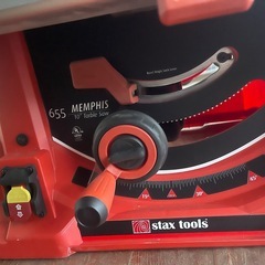 木工道具／stax tools MEMPHIS 655 卓上丸ノコ（10インチ）の画像