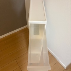 11/16までの出品　隙間収納 段差をまたげるすき間ストッカー3段 14cm の画像