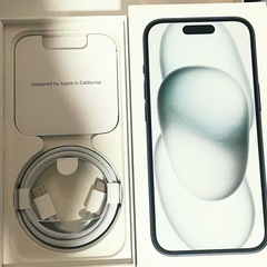 【バッテリー100% 】iPhone 15 128 GBブラックの画像