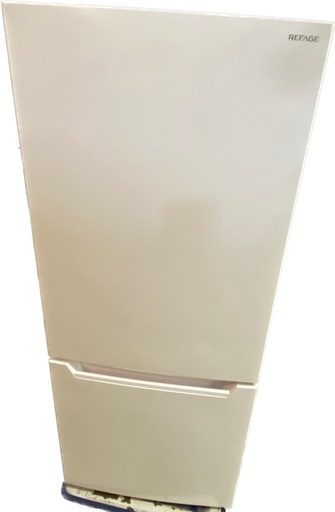 商談中　※ 2ドアノンフロン冷凍冷蔵庫　REFAGE リファージュ　117L YRZ-C12L 2023年製　動作確認済み