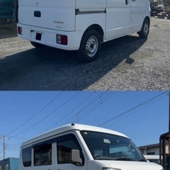 平成29年式スズキエブリィ 社外ナビ・ETC付き！の画像