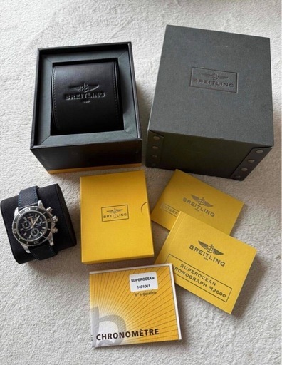 希少モデル★正規品本物★ブライトリングBREITLING★Superocean ChronographスーパーオーシャンM2000★ブ