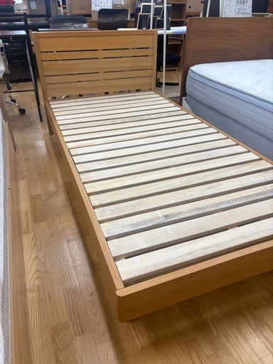 ジモティー特別価格? N1165★シングルベッド★ベッド幅1100mm