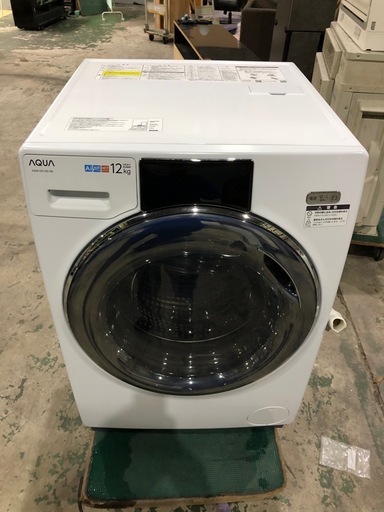 大阪府配送無料！　AQUA 2022年製　12/6kg ドラム式洗濯機