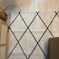 北欧風 マイクロラグ 未使用の画像