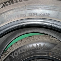 215/65R16スタッドレスタイヤ‼️YOKOHAMA IG50‼️の画像