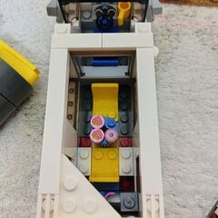 レゴブロック　キャンピングカー＆スチームローラーの画像