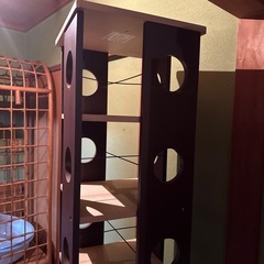 木製本棚の画像