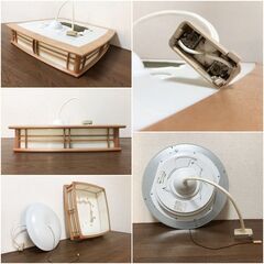 和風ペンダントライト RV80077 タキズミLEDタイプ ～8畳用 樹脂枠カリン調 プラスチックセード(乳白色) プルスイッチ付 昼光色の画像