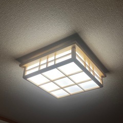 (ほぼ新品)和室シーリングライトの画像