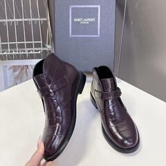 SAINT LAURENT イヴサンローラン アンクルブーツ プラットフォーム 厚底の画像