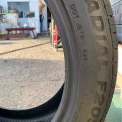 18インチタイヤ1本のみの画像