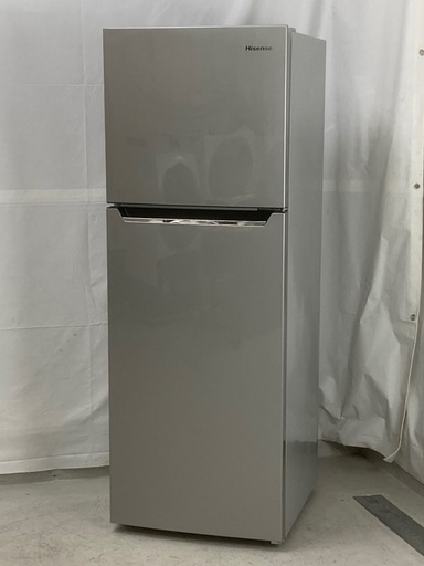 【訳あり特価】ハイセンス2ドア冷蔵庫 227L HR-B2301 徹底除菌クリーニング済み  右開き シルバー ファン式 自動霜取り 一人暮らし ひとり暮らし 大きめ 単身 新生活 フレッシュケース スリム幅55cm