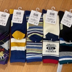 　未使用品　キッズ靴下セット 20-24センチの画像