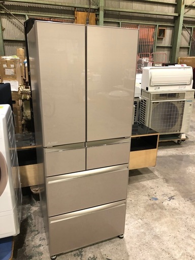 三菱　2019年製　470L 冷蔵庫　未清掃