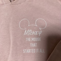 ユニクロミッキーパーカーの画像