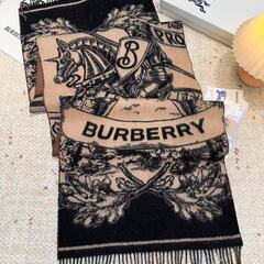 BURBERRY バーバリー ダブルフェイス マフラー チェック エッジング 両面の画像