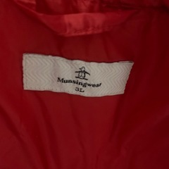 Munsingwear ダウンベストの画像