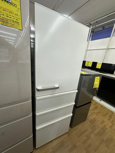 【ドリーム川西店御来店限定】☆ジモティー見たよ♪割引☆ ｱｸｱ 4ﾄﾞｱ冷蔵庫 AQR-36M2 355 2022 動作確認／クリーニング済み 【99560000035236】