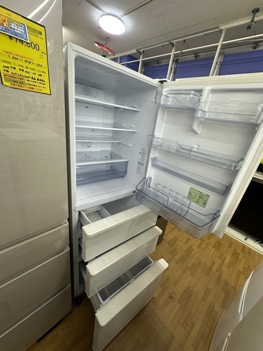 【ドリーム川西店御来店限定】☆ジモティー見たよ♪割引☆ ｱｸｱ 4ﾄﾞｱ冷蔵庫 AQR-36M2 355 2022 動作確認／クリーニ
