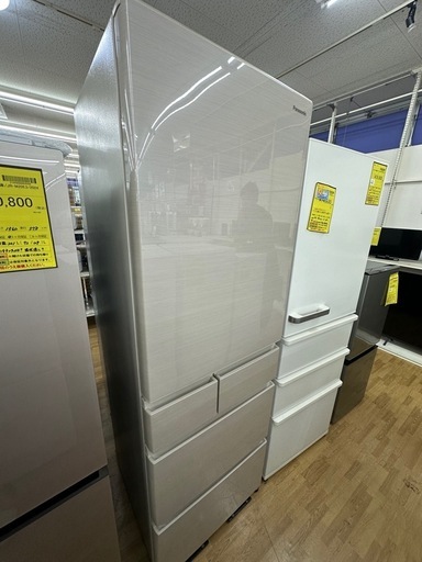【ドリーム川西店御来店限定】☆ジモティー見たよ♪割引☆ ﾊﾟﾅｿﾆｯｸ 4ﾄﾞｱ冷蔵庫 NR-E418EX-N 406 2022 動作確認／クリーニング済み 【99560000035235】