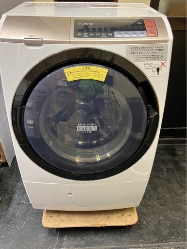 【大阪引取限定】日立　ビッグドラム洗濯機　11k　店長オススメ【IK19】