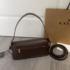 COACH コーチ ショルダーバッグ ブラウン 茶色の画像
