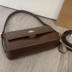 COACH コーチ ショルダーバッグ ブラウン 茶色の画像