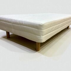 美品 無印良品 脚付マットレス ポケットコイル シングル 新型の画像