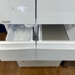 【安心の1年保証】MITSUBISHI の6ドア冷蔵庫の画像