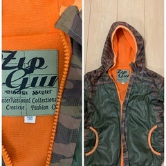 恐竜柄フリースパジャマセット&ウィンドブレーカー
の画像