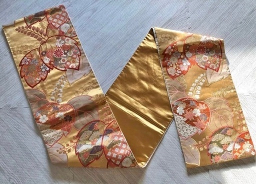 【GW前限定値下げ】【美品】正絹振袖　帯　バッグ　草履　お貸しします