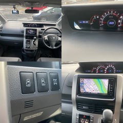 トヨタ　ノア　平成19年　19.5万キロ　Si  4WD 車検令和8年12月　ナビ　テレビ　前後ドラレコ　両側電動スライドの画像