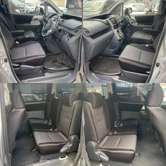 トヨタ　ノア　平成19年　19.5万キロ　Si  4WD 車検令和8年12月　ナビ　テレビ　前後ドラレコ　両側電動スライドの画像