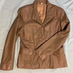 レディース　レザージャケット　Mサイズの画像