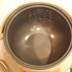 タイガー まる釜　ご飯も炊けるおかゆ鍋　中古の画像