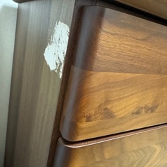 ウォールナット　チェストの画像