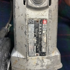 日立（HITACHI）製　ディスクグラインダー「PD-180A」 電動工具 日立工機 工具の画像