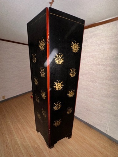 (決まりました)　【希少】螺鈿衝立　背景　仕切り　伝統