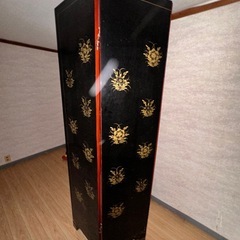 (決まりました)　【希少】螺鈿衝立　背景　仕切り　伝統の画像