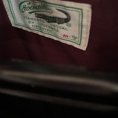 ほぼ未使用！クロコダイル　ダウンの画像