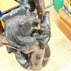 木彫り熊 5体 民芸品 工芸品 北海道 クマの画像