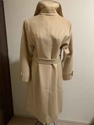 Max Mara 白タグ ベルト付　ロングコート