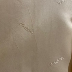 Max Mara 白タグ ベルト付　ロングコートの画像