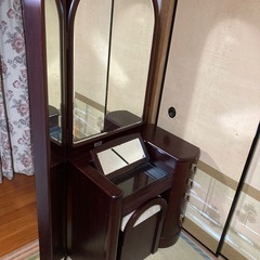 昭和レトロ　化粧台の画像