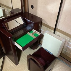 昭和レトロ　化粧台の画像