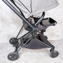 cybex MIOS サイベックス ミオス ブラックフレーム マンハッタングレーの画像